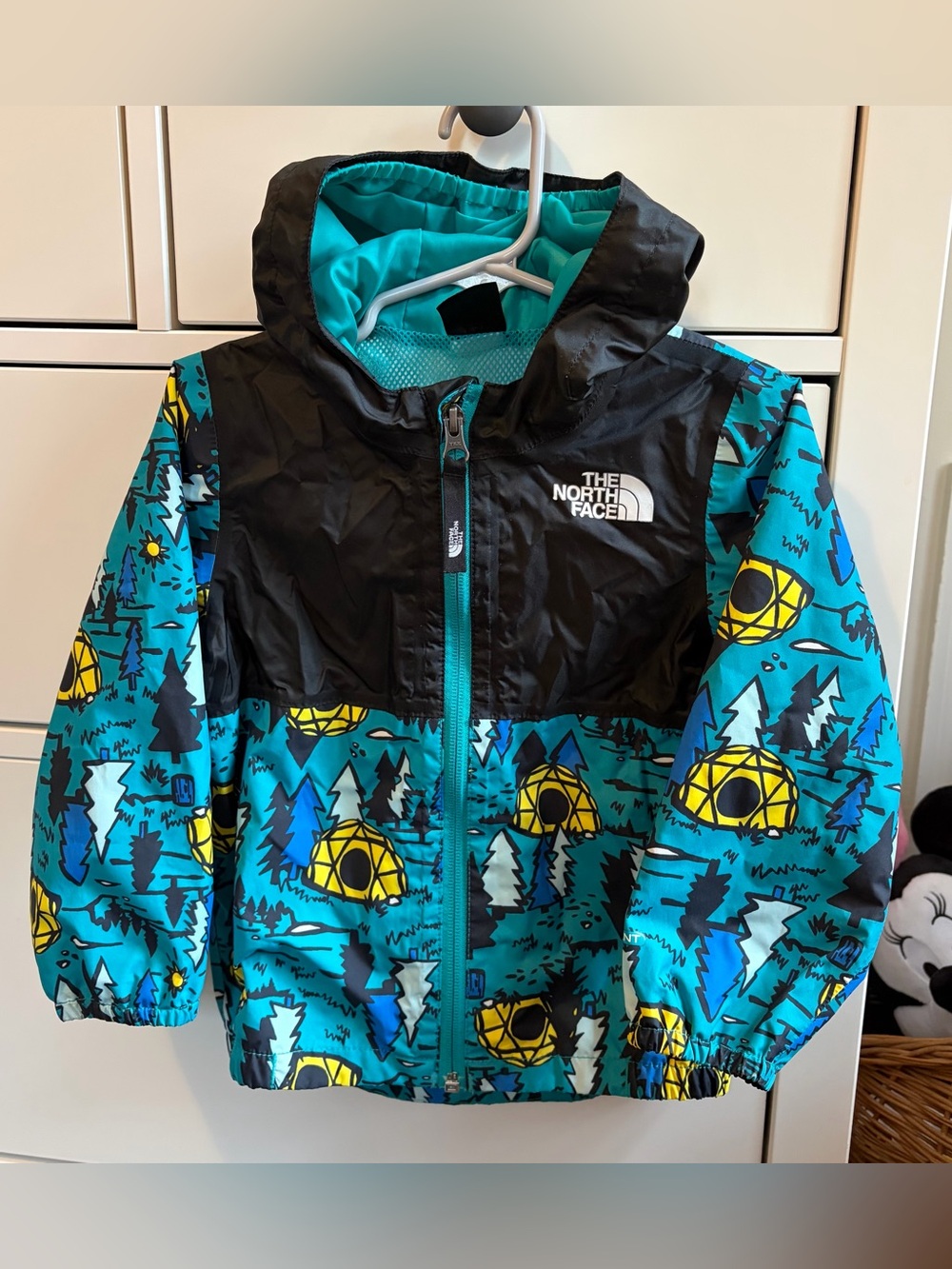 The North Face Jacket Boys 18-24 mo Infant Zipline Rain Coat Outdoor Hiking Camp